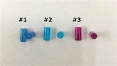 CAL 3x6 円柱型上片穴#1#2#3